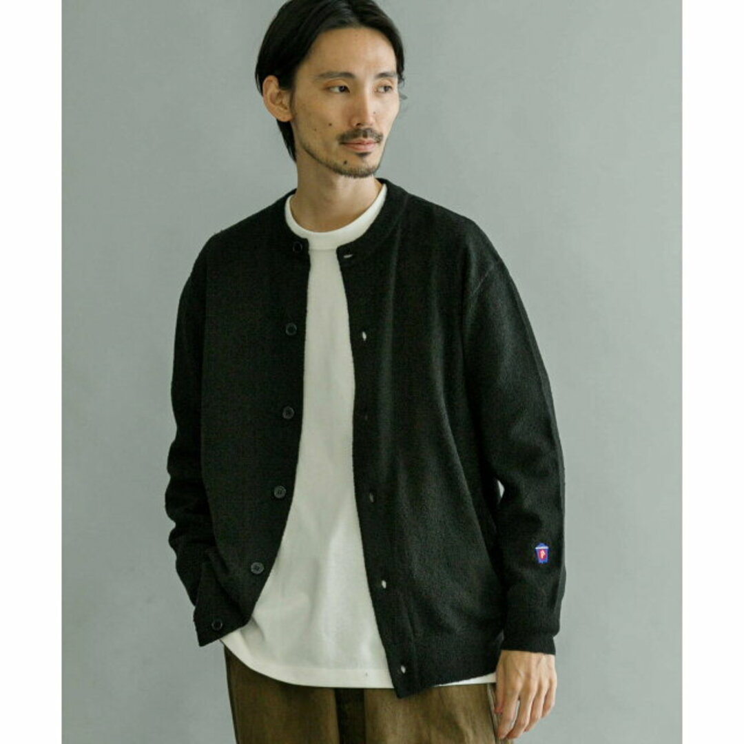 URBAN RESEARCH(アーバンリサーチ)の【OFF WHITE】【M】『別注』TOWNCRAFT*URBAN RESEARCH ブークレクルーネックカーディガン メンズのトップス(カーディガン)の商品写真