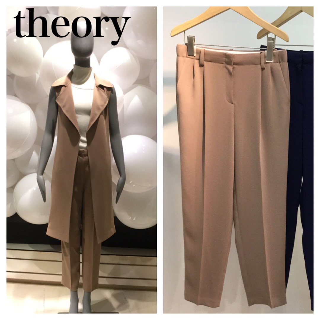 Theoryタックパンツ