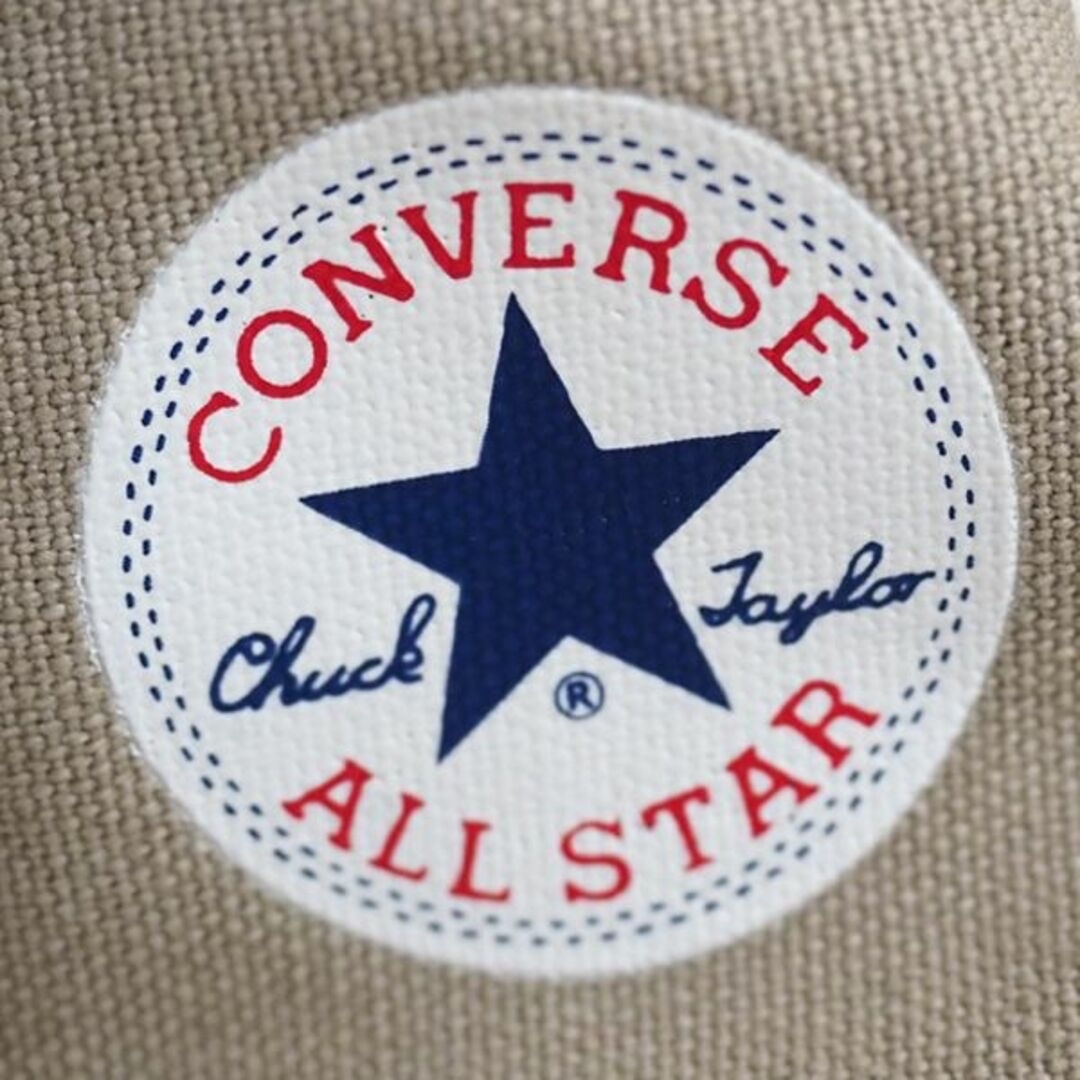 CONVERSE(コンバース)の新品未使用 コンバース レディーススニーカー 23cm ベージュ ハイカット レディースの靴/シューズ(スニーカー)の商品写真