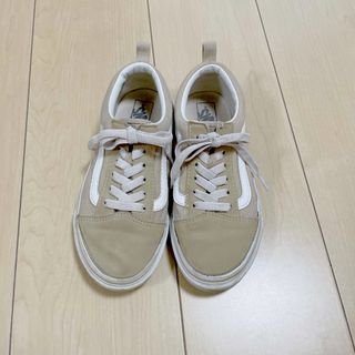 ヴァンズ(VANS)のVANS スニーカー ベージュ 22cm(スニーカー)