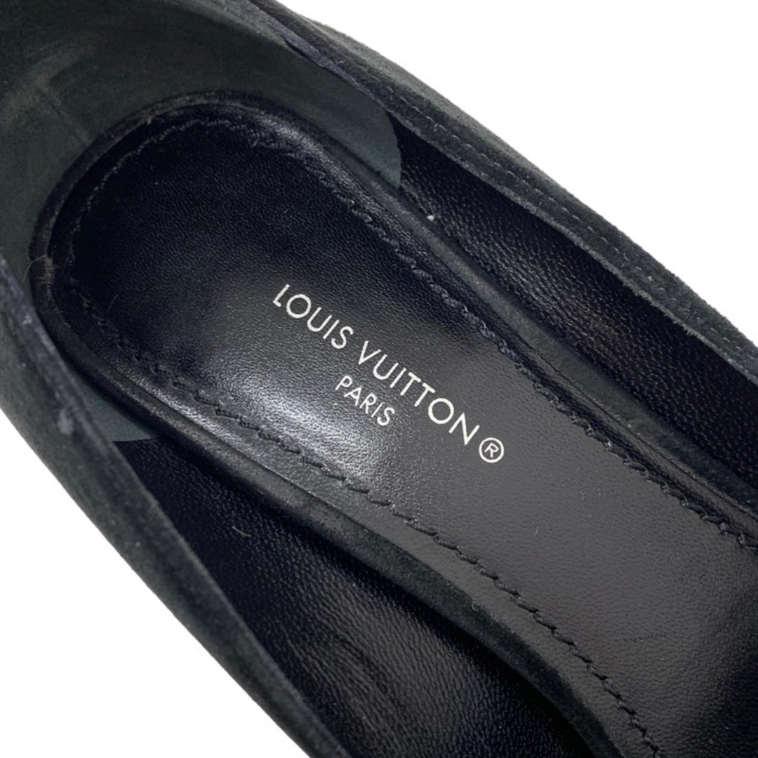 LOUIS VUITTON(ルイヴィトン)のルイヴィトン LOUIS VUITTON アルティメートライン パンプス フォーマルシューズ 靴 モノグラムヒール スエード ブラック レディースの靴/シューズ(ハイヒール/パンプス)の商品写真