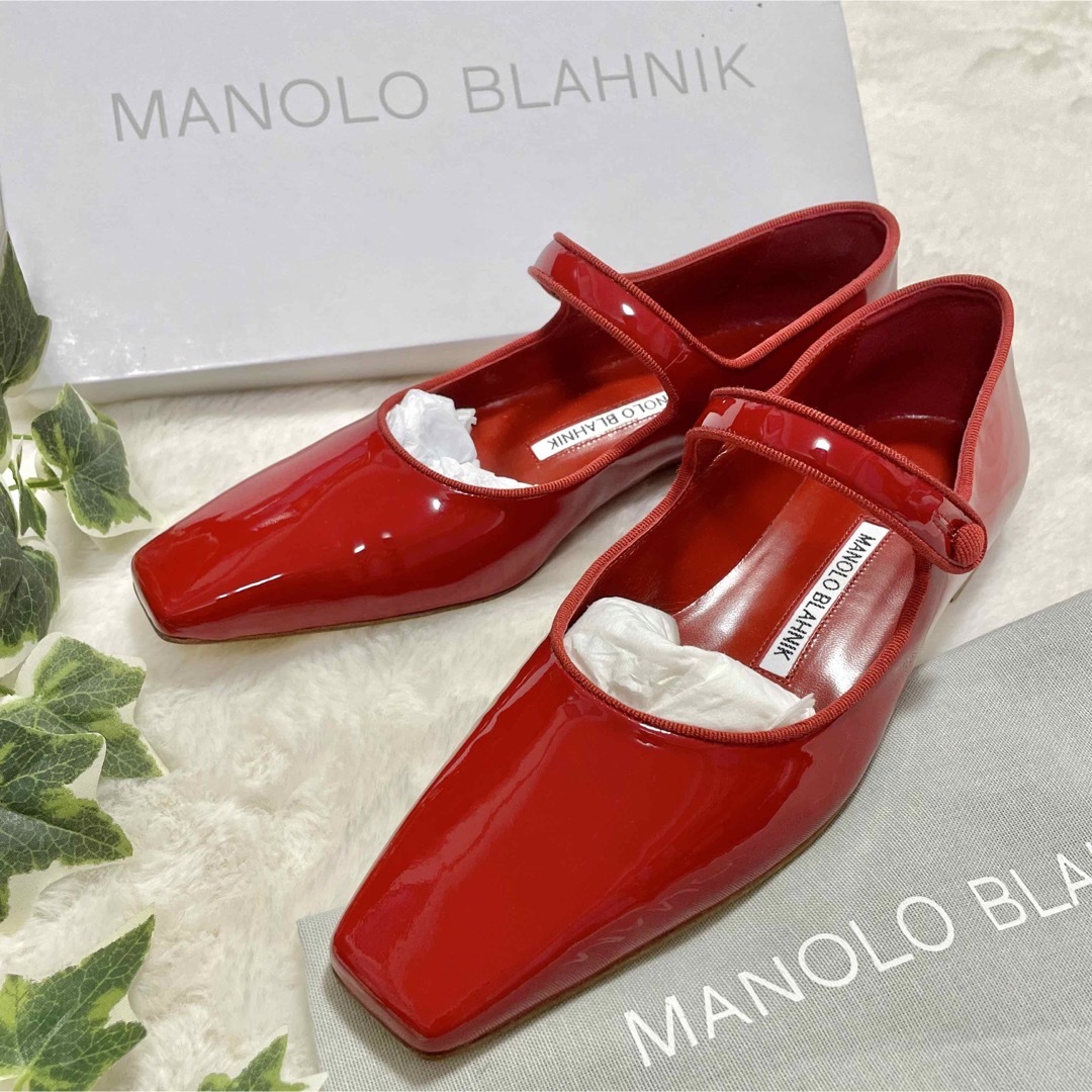 MANOLO BLAHNIK マノロブラニク メリージェーン 36-