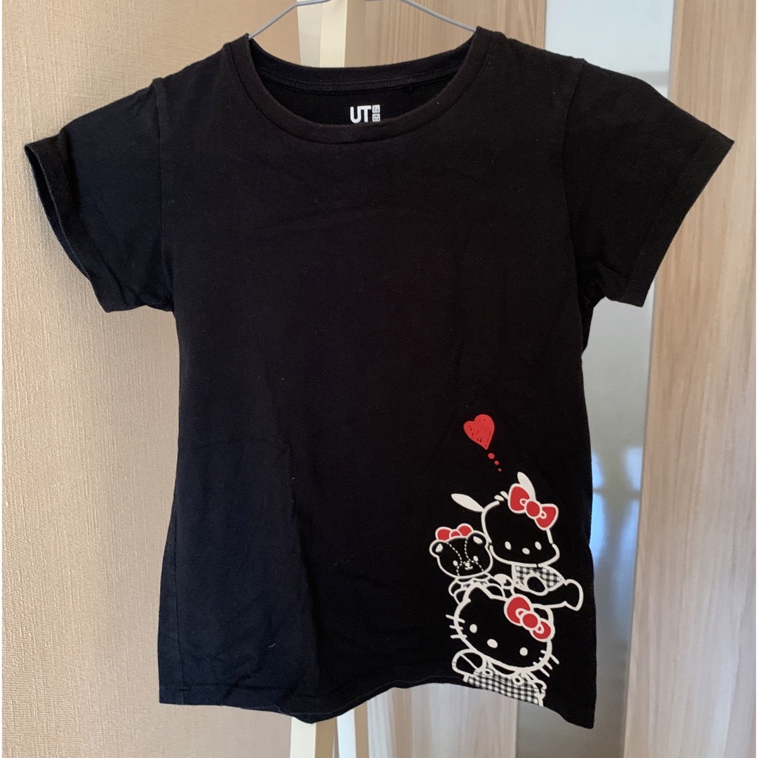 UNIQLO(ユニクロ)のキッズTシャツ130 キッズ/ベビー/マタニティのキッズ服女の子用(90cm~)(Tシャツ/カットソー)の商品写真