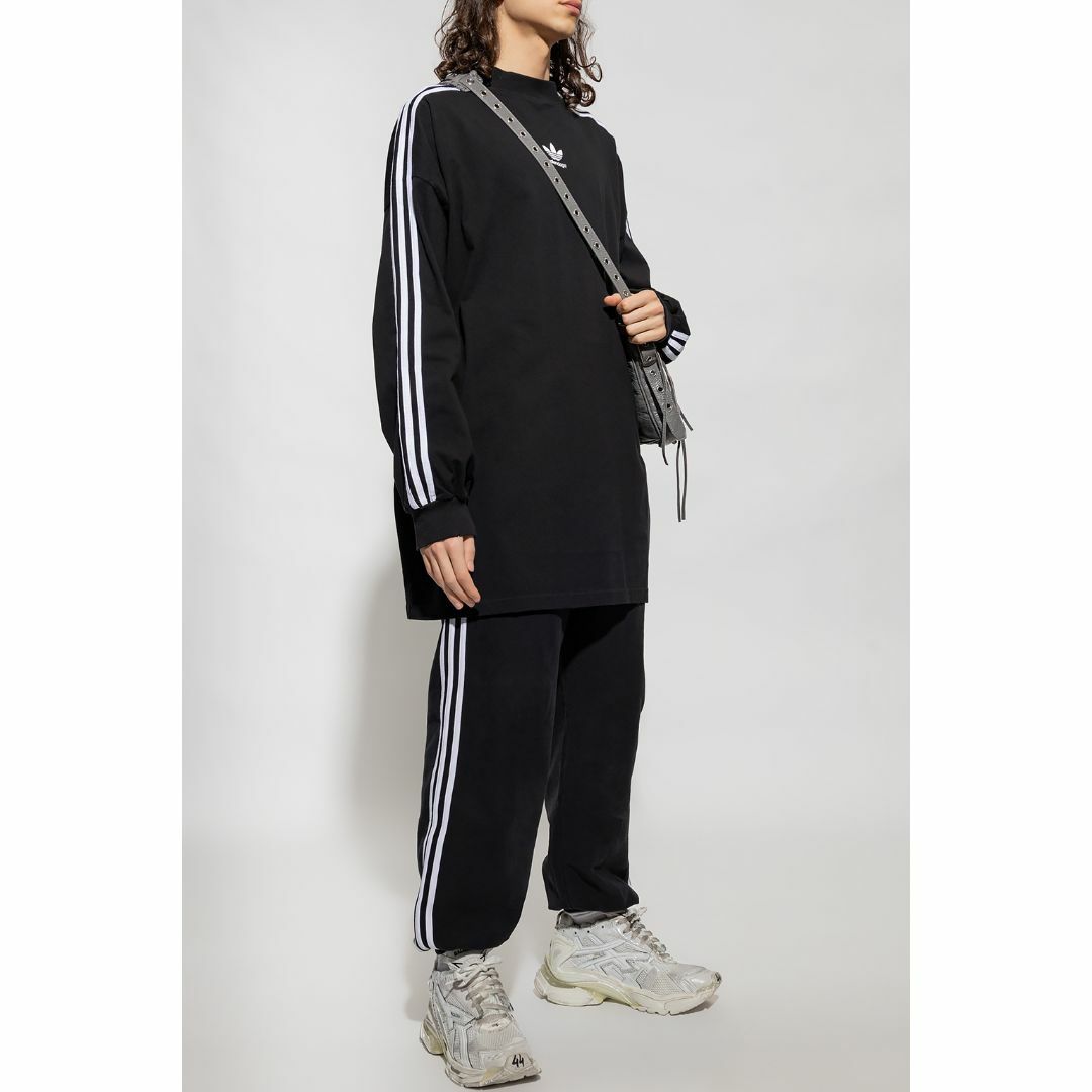 極美品BALENCIAGA/ADIDAS男女兼用長袖T シャツ Mサイズ