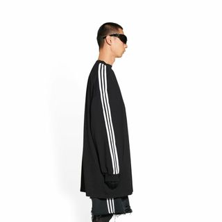 超人気❣Adidas x Balenciaga スリーストライプス 長袖シャツL