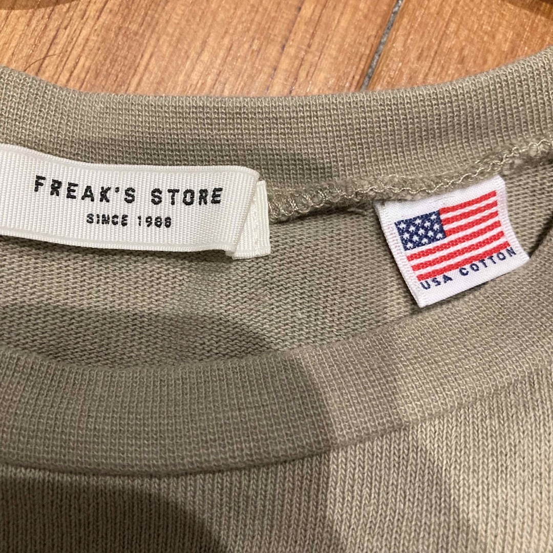 FREAK’S STORE USAコットン フットボールTシャツ レディースのトップス(Tシャツ(半袖/袖なし))の商品写真