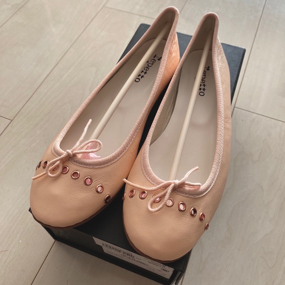 repetto ドットバレエシューズ 39-