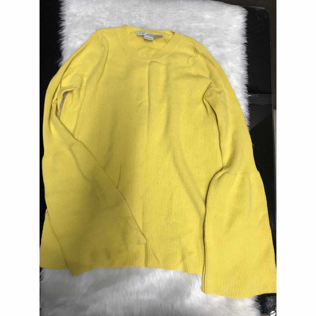 Stella McCartney - RR809 ステラマッカートニー ニットイエロー#36の