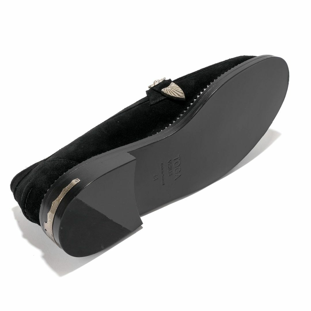 新品 TOGA VIRILIS スウェード レザー ローファー-ecosea.do