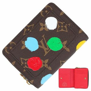 ルイヴィトン(LOUIS VUITTON)のルイヴィトン LV × YK ポルトフォイユ・ルー 二つ折り財布 ウォレット サイフ モノグラム ペインティッド ドット 新品 LV 1113(財布)