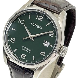 ☆☆SEIKO セイコー プレザージュ 琺瑯 プレステージライン 限定モデル SARX063 グリーン 自動巻き 裏スケルトン メンズ 腕時計