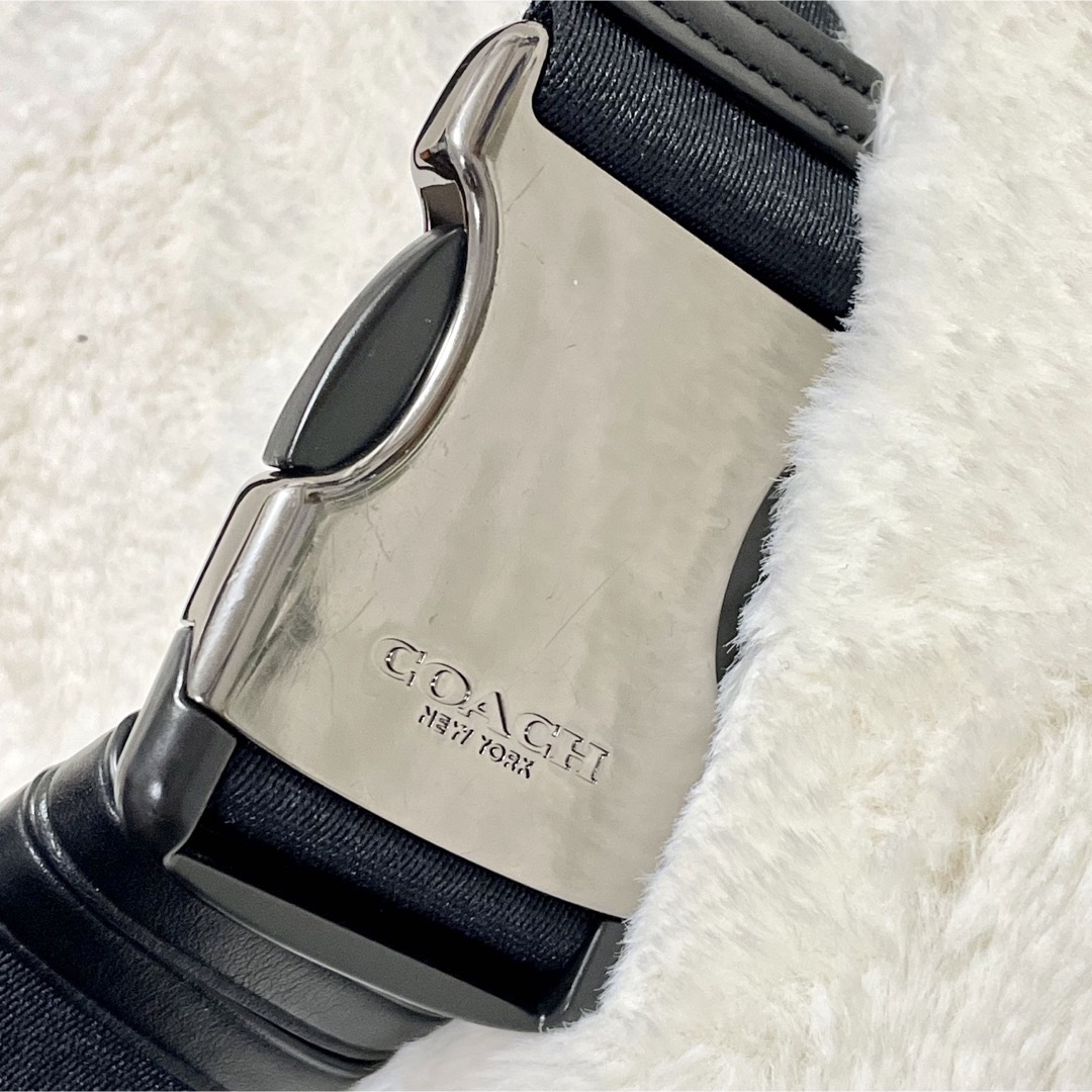 COACH(コーチ)の希少 美品 COACH コーチ カモフラ ウエスト ボディバッグ F76785 メンズのバッグ(ボディーバッグ)の商品写真