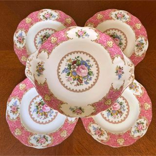 ロイヤルアルバート(ROYAL ALBERT)の【美品】ロイヤルアルバート★レディカーライル★パーティセット③(食器)