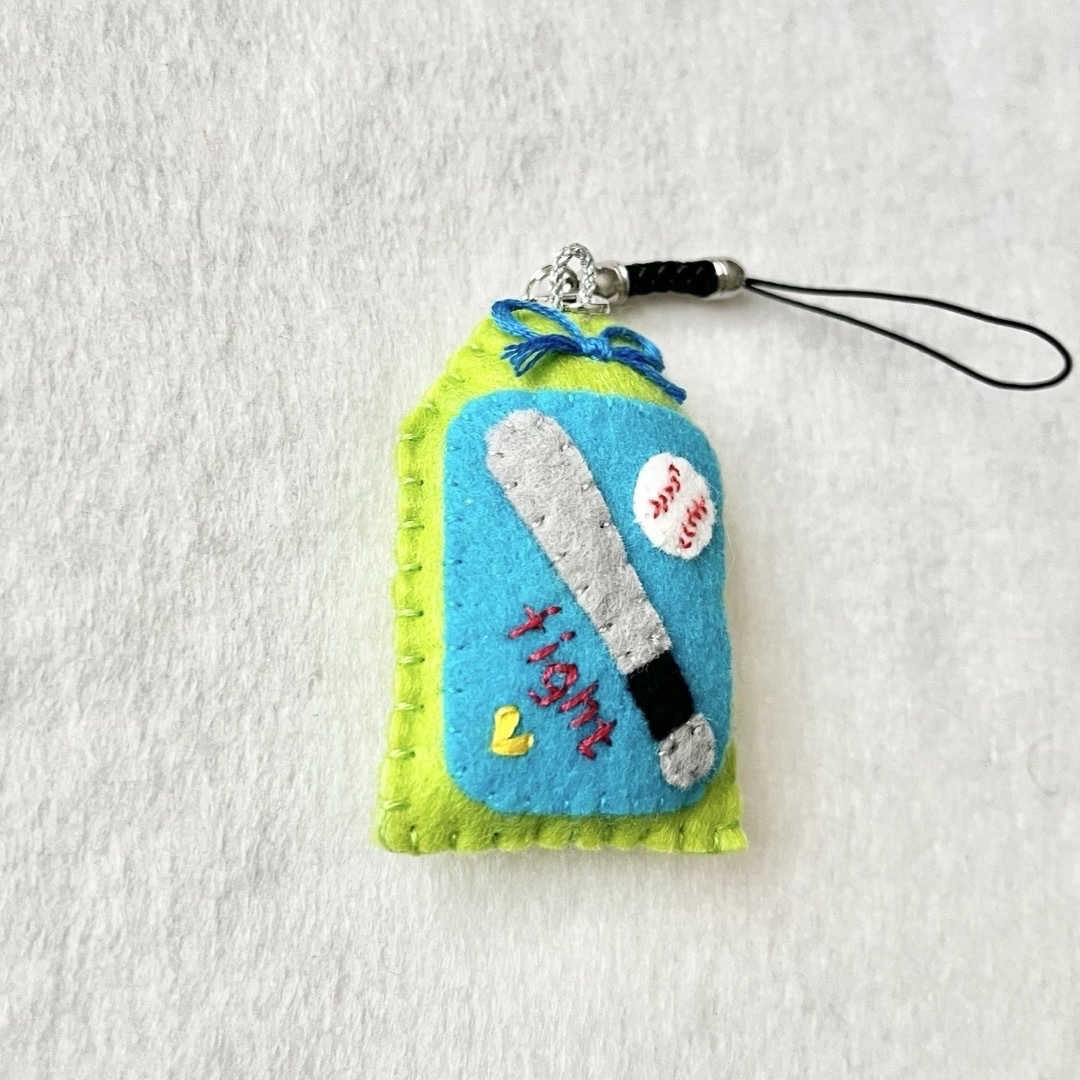 ⚾️野球 フェルト お守り ストラップの通販 by Karina's shop|ラクマ