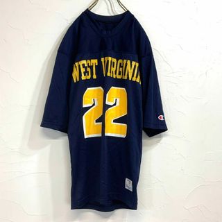 希少 極美品 80‘s USA製 champion カレッジ ユニフォームシャツ