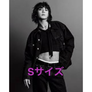 カルバンクライン(Calvin Klein)のカルバンクライン 【ジョングク着用 】デニムジャケット Sサイズ(Gジャン/デニムジャケット)