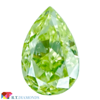 FANCY YELLOW GREEN 0.190ct PS/RT2204/CGL(その他)
