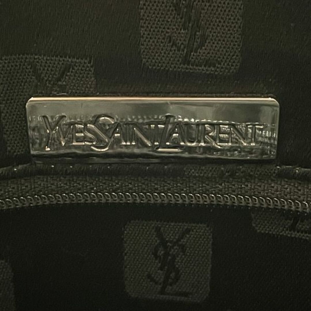Saint Laurent(サンローラン)のYVES SAINT LAURENT YSL ロゴ べっ甲モチーフ プラスチック ハンドバッグ レディースのバッグ(ハンドバッグ)の商品写真