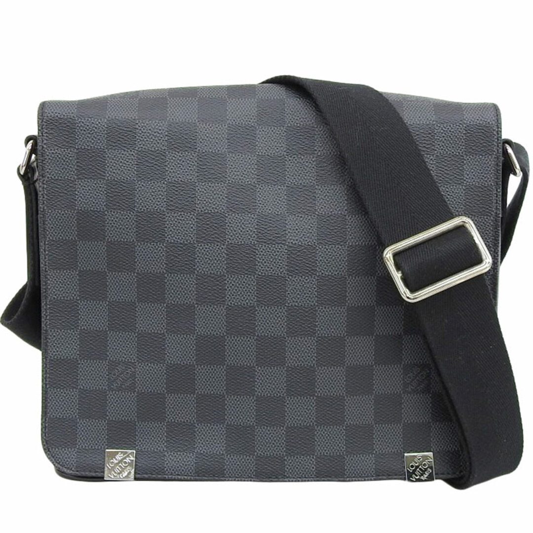 ルイヴィトン LOUIS VUITTON ダミエ グラフィット ディストリクトPM NM 斜め掛け ショルダーバッグ N41028  新入荷 LV1419