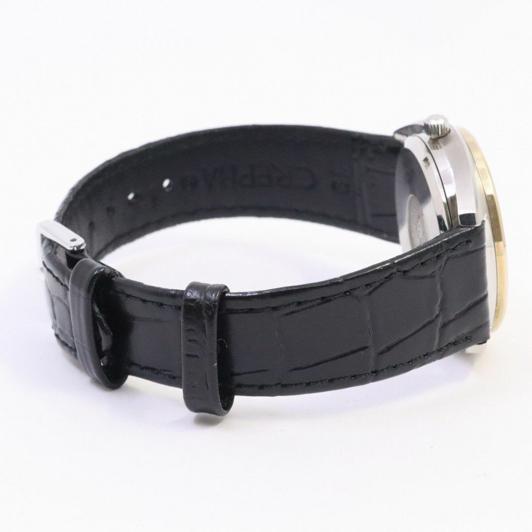 オメガ コンステレーション クロノメーター自動巻き メンズ 腕時計 WGベゼル デイデイト 社外ベルト Cal.1021