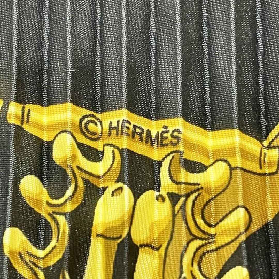 Hermes - HERMES プリーツカレ カレプリセ LES CAVALIERS D'OR 黄金の