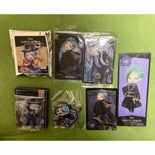 ツイステ フロイド アクキー アクスタ メタルカード ウエハースカード