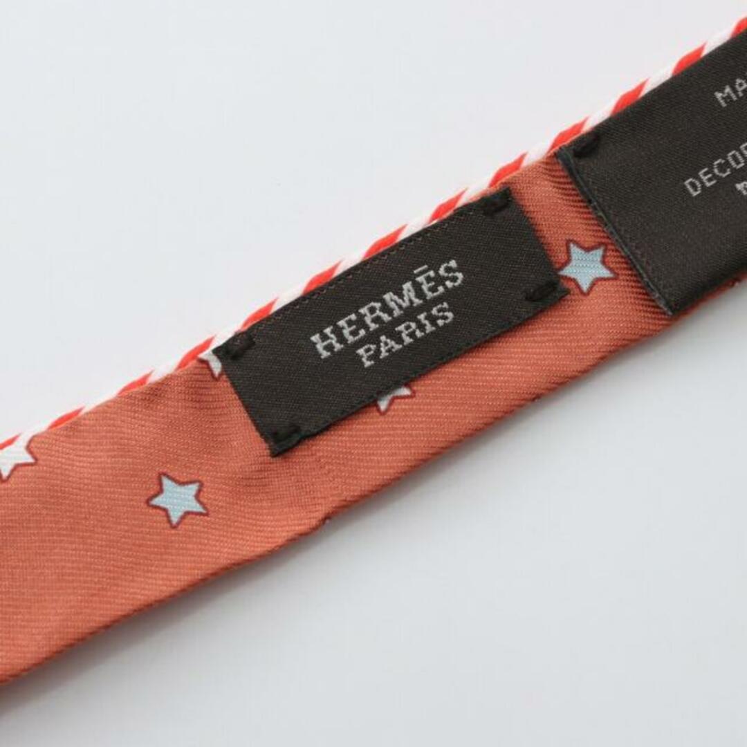 Hermes - ツイリードール 「paris station」 リボン スカーフ シルク
