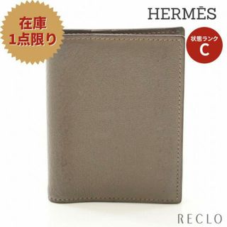 エルメス(Hermes)のアジャンダPM エトゥープ 手帳カバー シェブルミゾル グレーベージュ シルバー金具 □K刻印(その他)