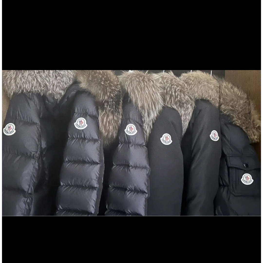 MONCLER - 新品同様 モンクレール エルミファー ブラック サイズ MONCLER - 新品同様 モンクレール エルミファー ブラック サイズ