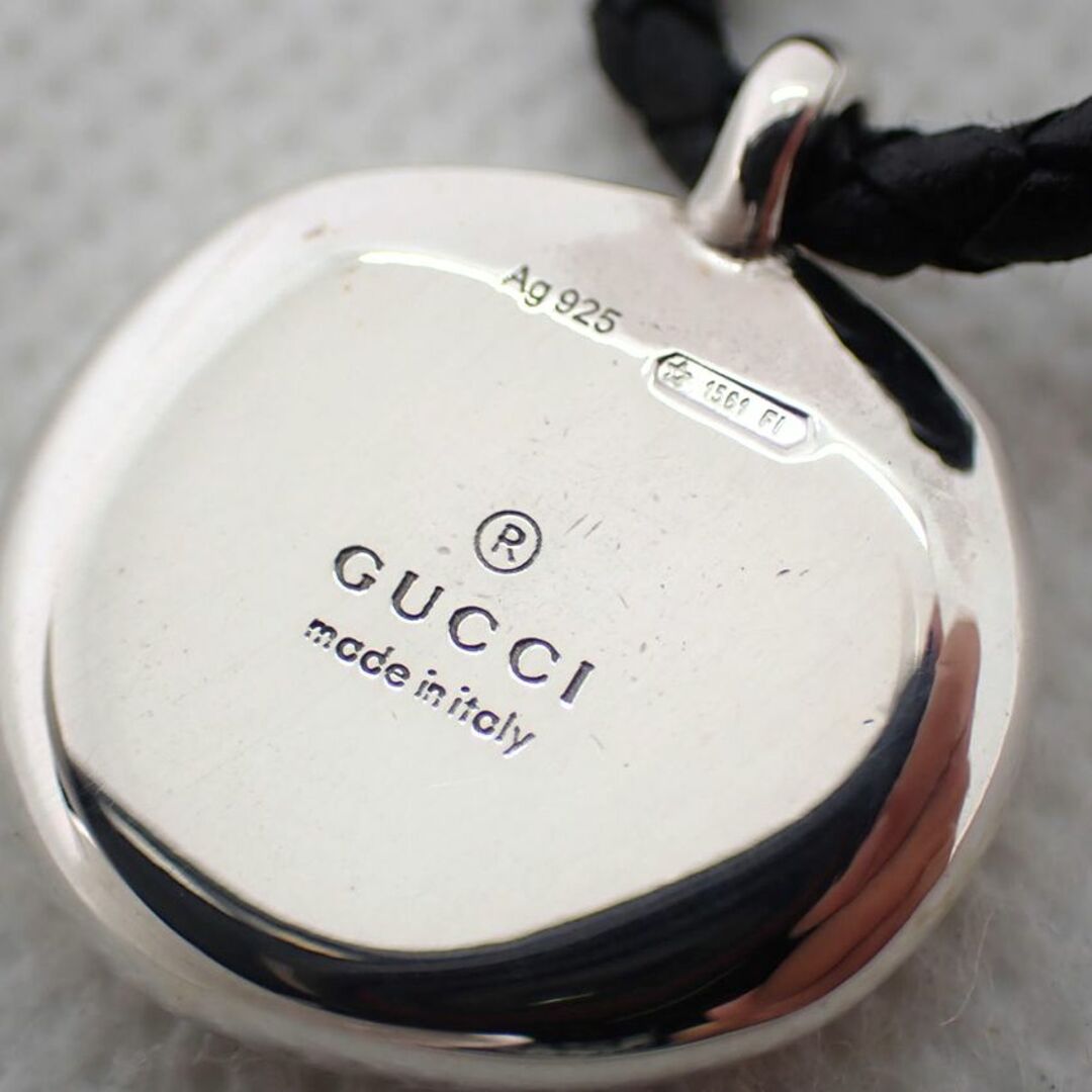 Gucci(グッチ)のグッチ 925 シーリングモチーフ ペンダント[g137-33］ レディースのアクセサリー(ネックレス)の商品写真
