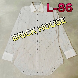 ブリックハウスバイトウキョウシャツ(BRICK HOUSE by Tokyo Shirts)のブリックハウス メンズ 長袖シャツ L-86(シャツ)