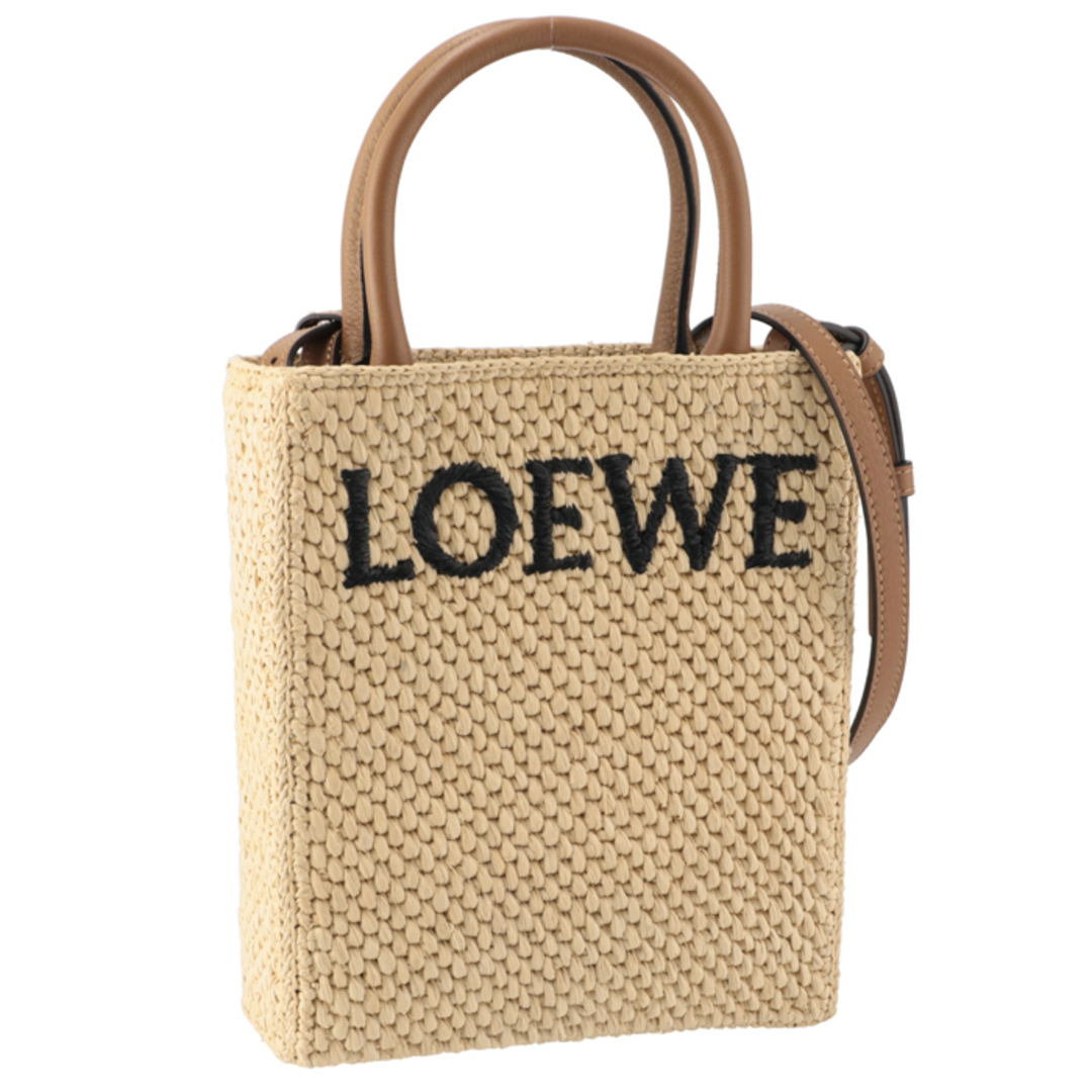 ロエベ LOEWE トートバッグ ミニ スタンダード A5 ラフィア かご ショルダー 2023年秋冬新作 A563S30X05 0049 2165  | フリマアプリ ラクマ