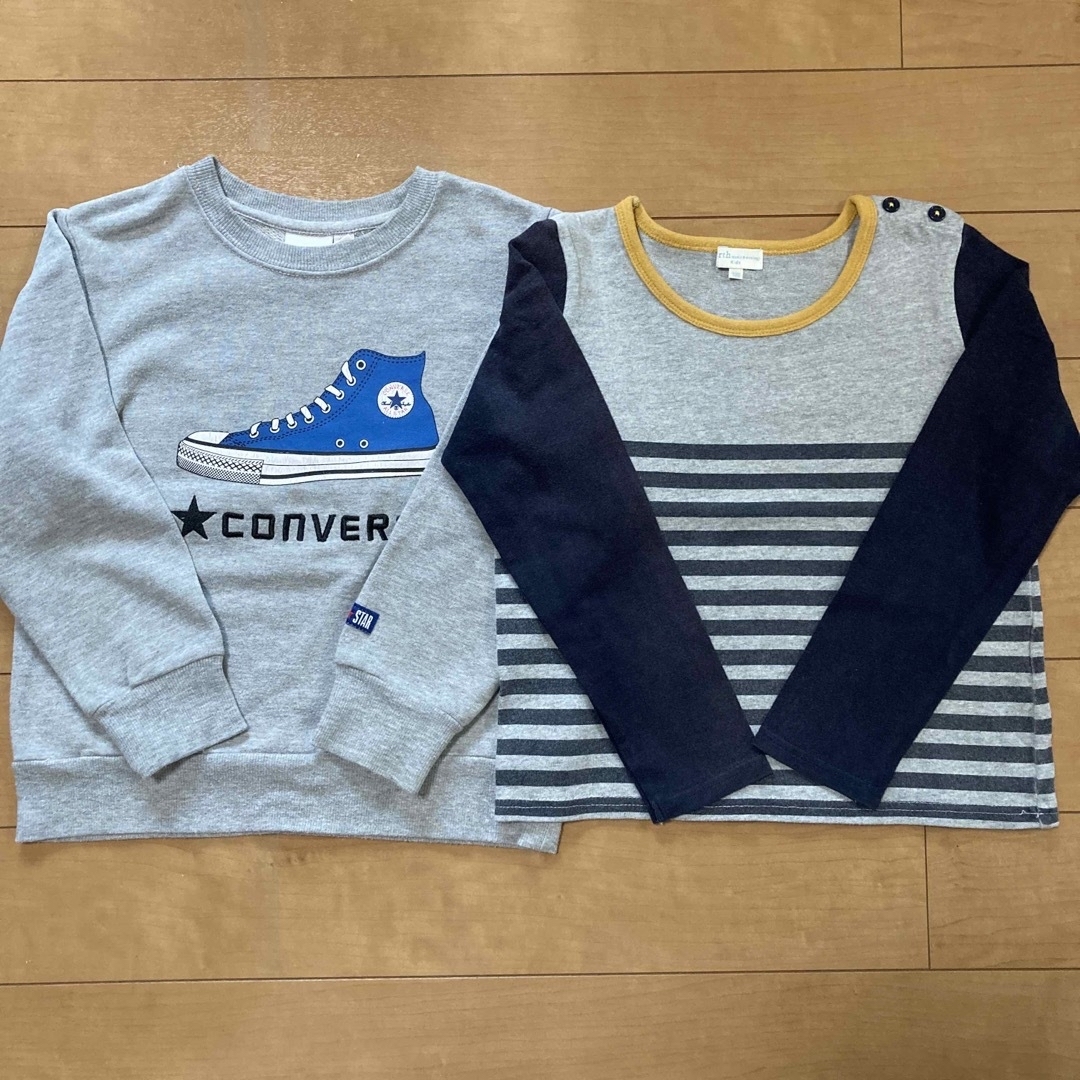 CONVERSE(コンバース)の120 converse &earth キッズ/ベビー/マタニティのキッズ服男の子用(90cm~)(Tシャツ/カットソー)の商品写真