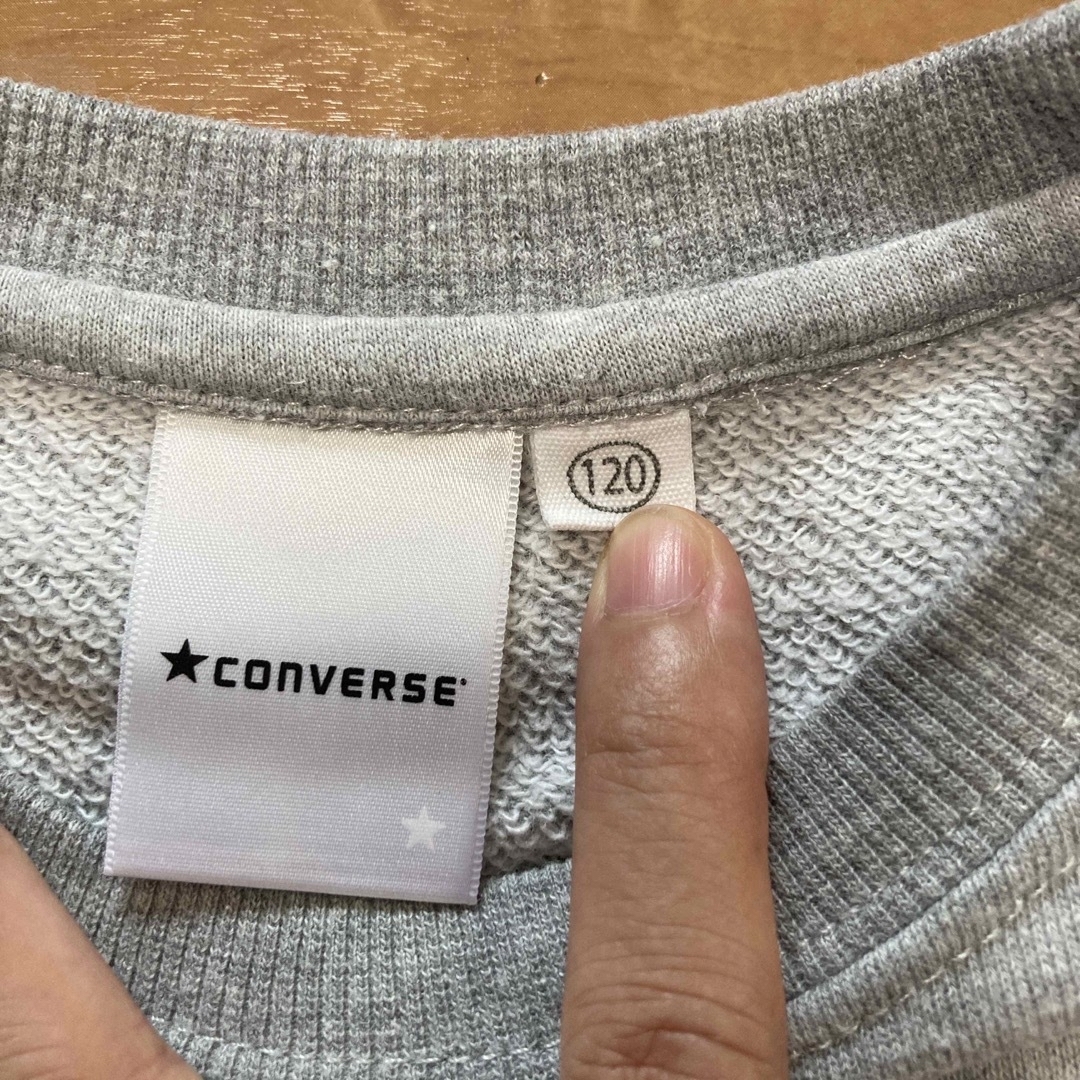 CONVERSE(コンバース)の120 converse &earth キッズ/ベビー/マタニティのキッズ服男の子用(90cm~)(Tシャツ/カットソー)の商品写真