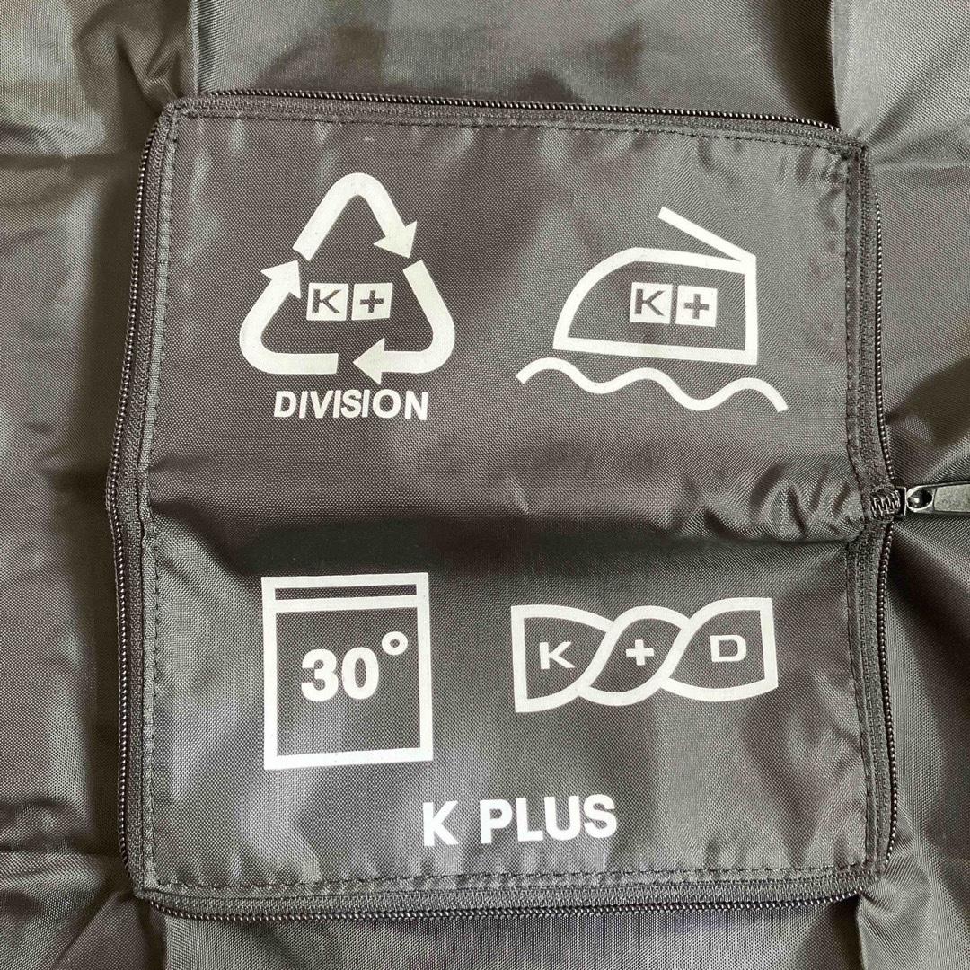 MIZUNO(ミズノ)のミズノ　ケープラス　エコバッグ　ブラック黒　スポーツバッグ　コンパクト収納 メンズのバッグ(エコバッグ)の商品写真