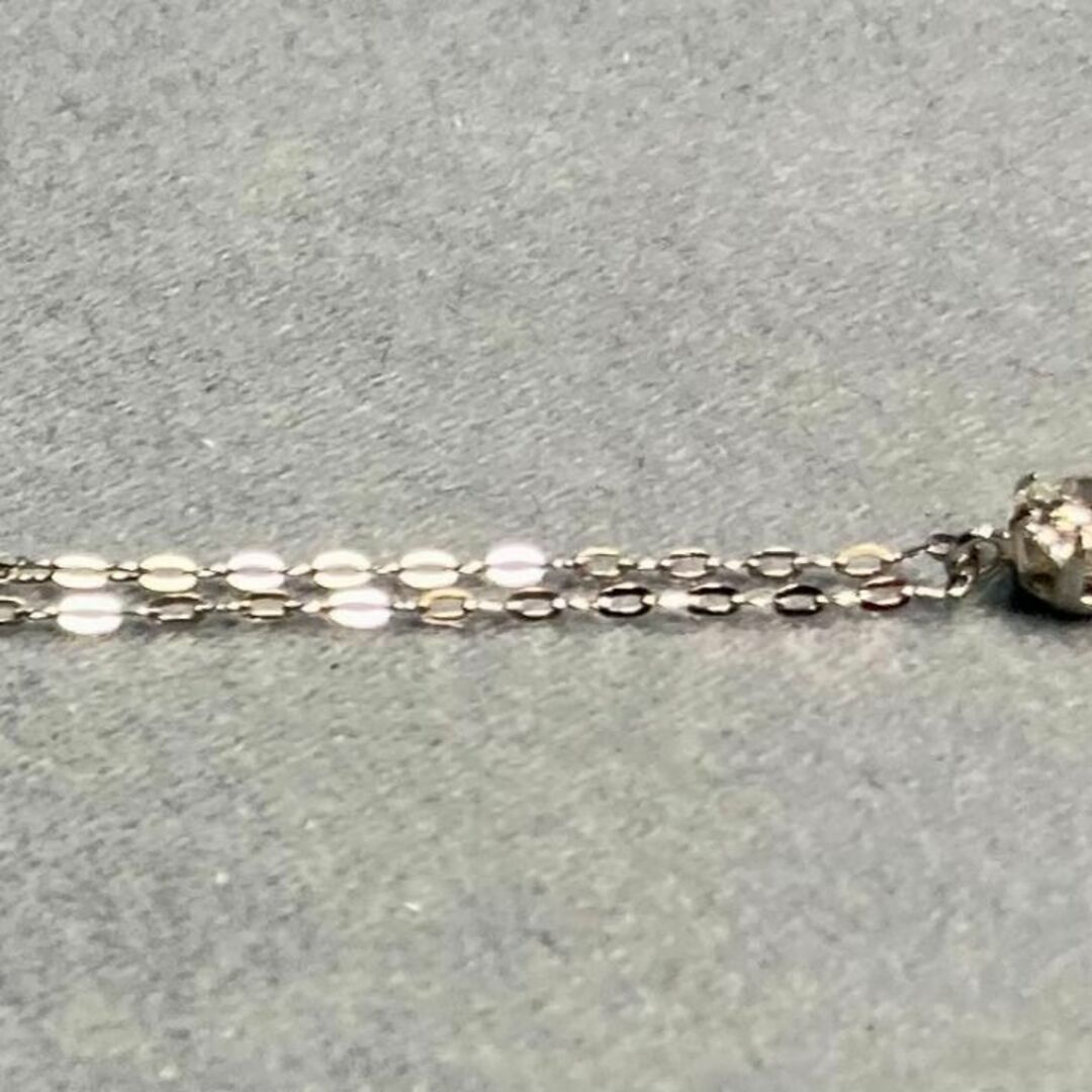 新品未使用 PT 天然ダイヤモンドネックレス D SI2 EX 0.3ct