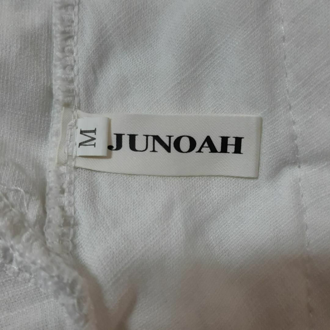 JUNOAH(ジュノア)のJUNOAH ジュノア ブラウス 春夏コーデ 匿名配送 レディースのトップス(シャツ/ブラウス(半袖/袖なし))の商品写真