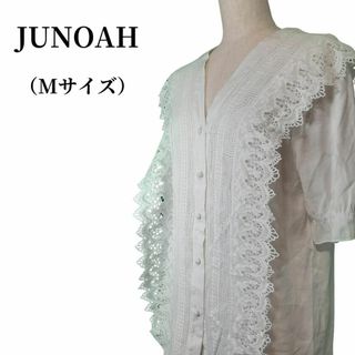 ジュノア(JUNOAH)のJUNOAH ジュノア ブラウス 春夏コーデ 匿名配送(シャツ/ブラウス(半袖/袖なし))