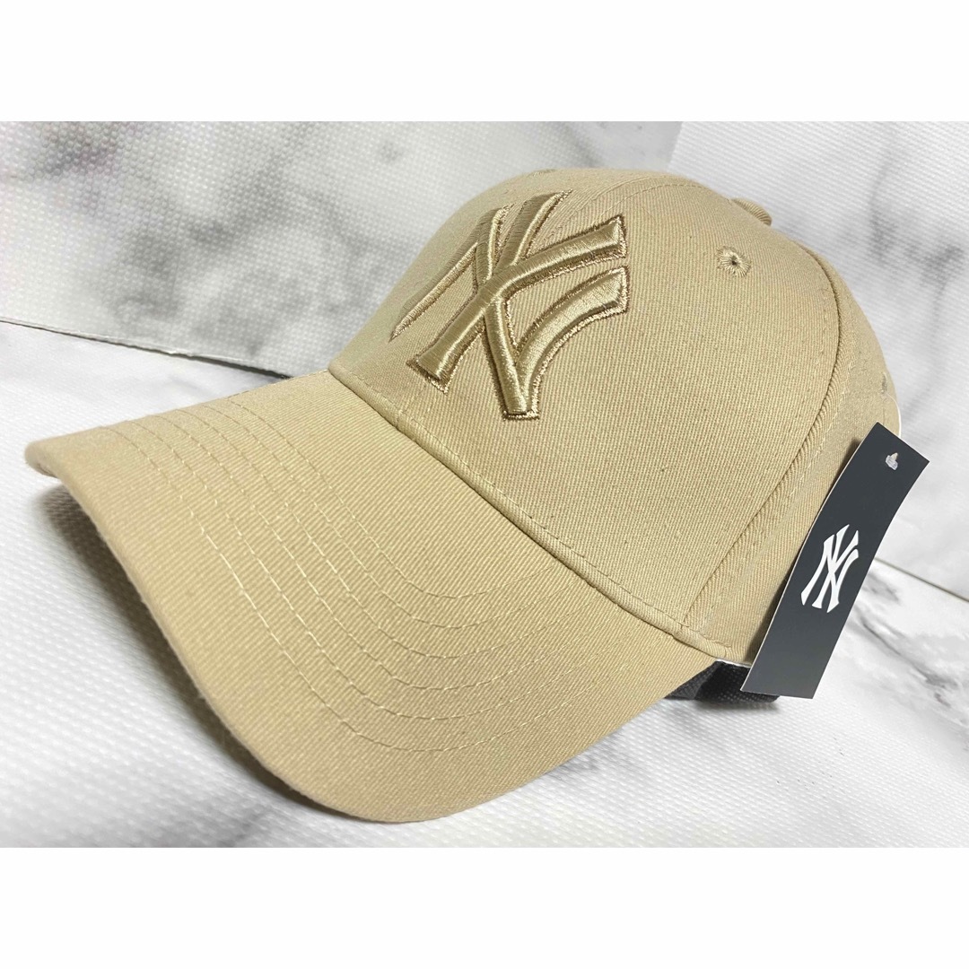 MLBニューヨーク・ヤンキースキャップ帽子 free size ゴールドブラウン メンズの帽子(キャップ)の商品写真