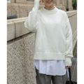 【ECRU】『WEB/一部店舗限定』FORK&SPOON Winona Knit