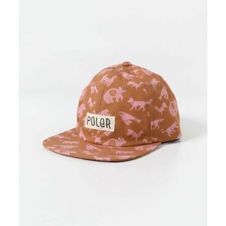 サニーレーベル(Sonny Label)の【BROWN】POLeR ALL OVER 6P CAP(キャップ)