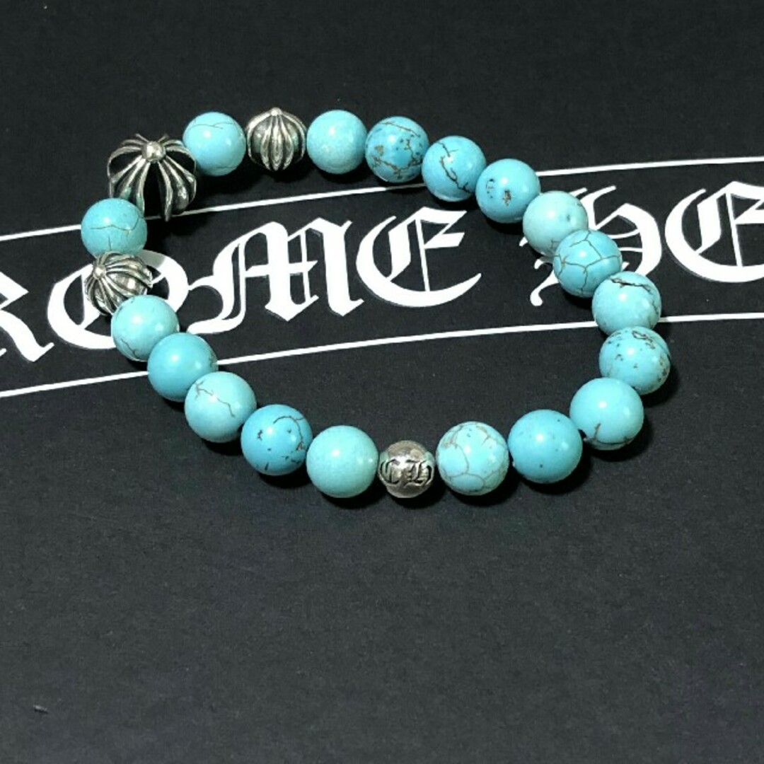 Chrome Hearts - 正規品 美品 クロムハーツ ターコイズビーズ