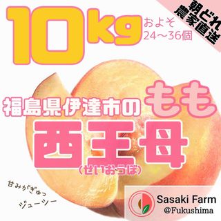 【期間限定セール！！】美味しい西王母10kgセット 24-36pcs