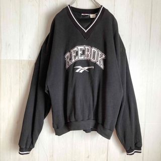 【極美品】90s Reebok リーボック プルオーバー  サーマルスウェット