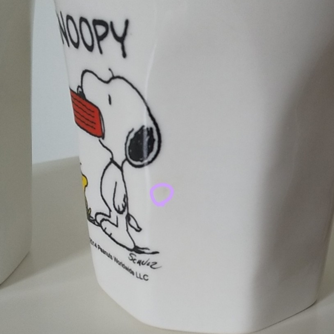 SNOOPY(スヌーピー)のスヌーピー マルチカップ  二個セット陶器 インテリア/住まい/日用品のキッチン/食器(その他)の商品写真