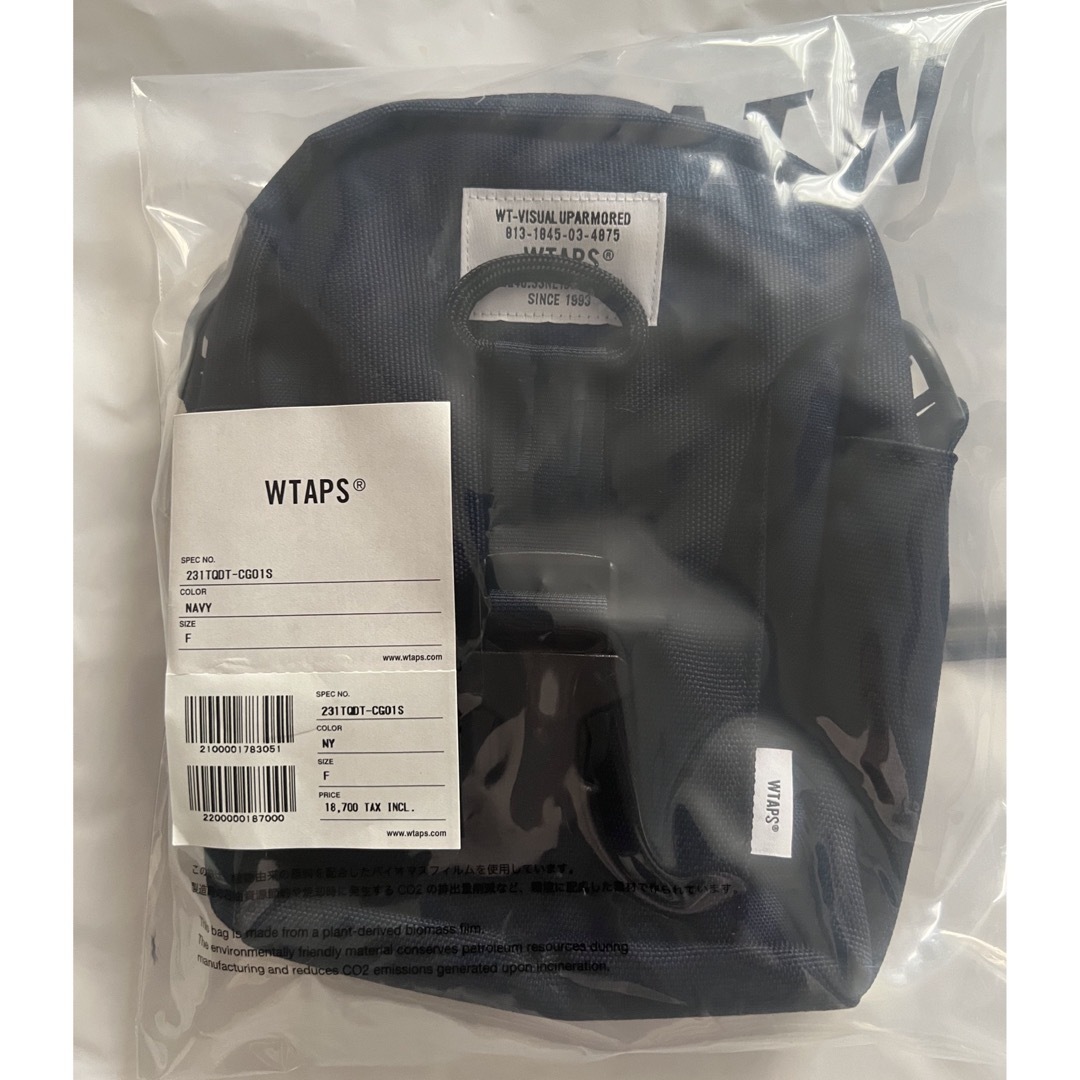 WTAPS 23SS POUCH NYLON. CORDURA / NAVY (