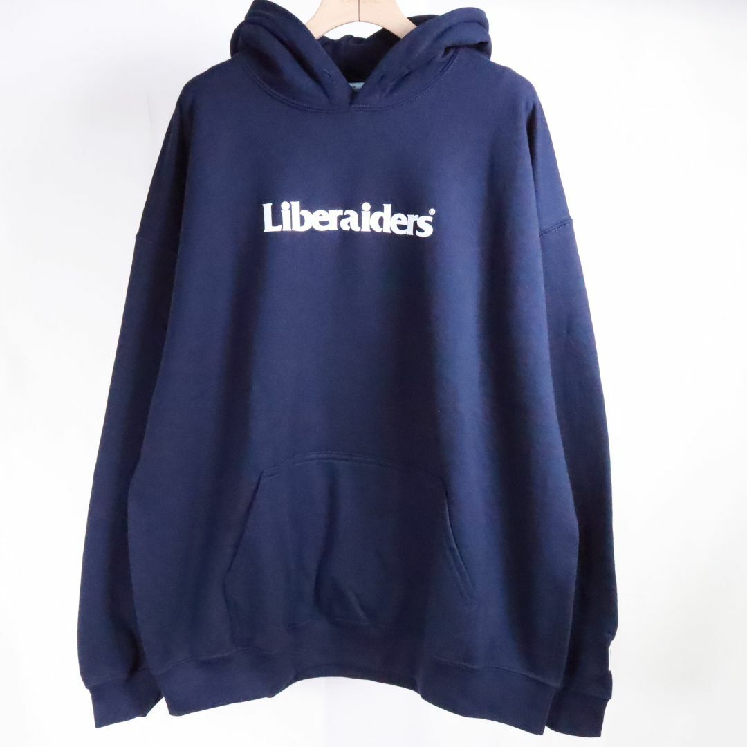 未使用　Liberaiders OG LOGO HOODIE ネイビー　L