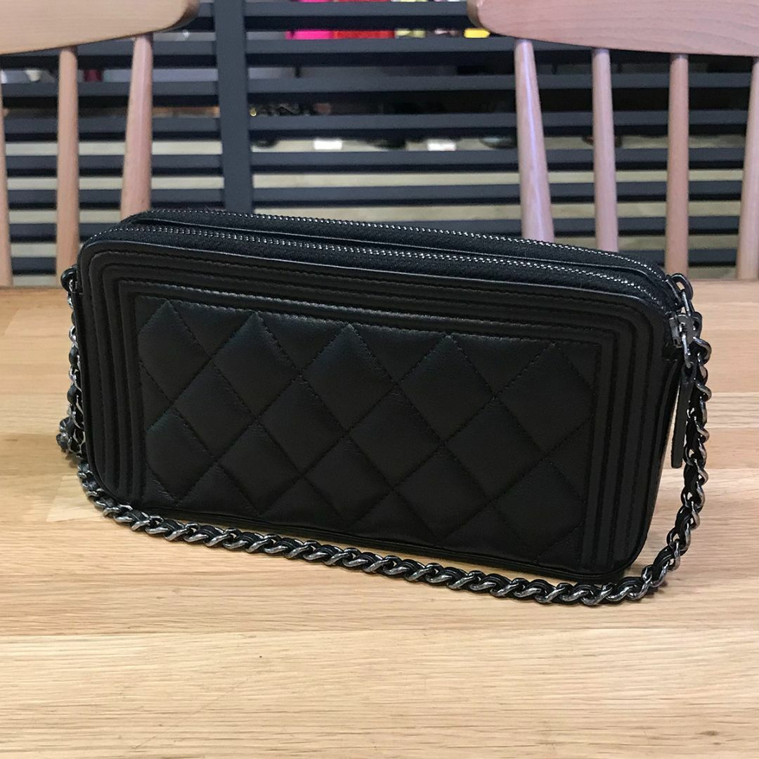 CHANEL - 超美品 シャネル ボーイシャネル チェーンウォレット