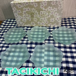 タチキチ(たち吉)の未使用 ☆たち吉 ☆ デザート皿5点セット 箱入り(食器)