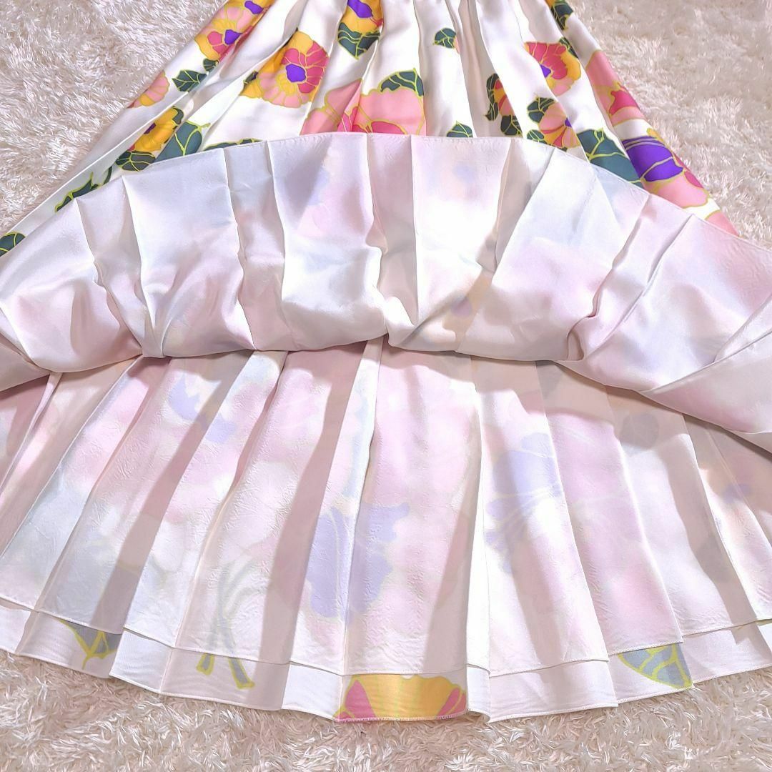 ブラミンク　花柄スカート